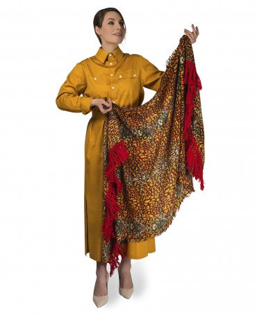 Палантин Унисекс W.FR240-DUPAR/ORANGE